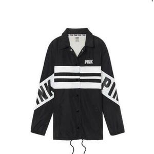 PINK sherpa lined jacket